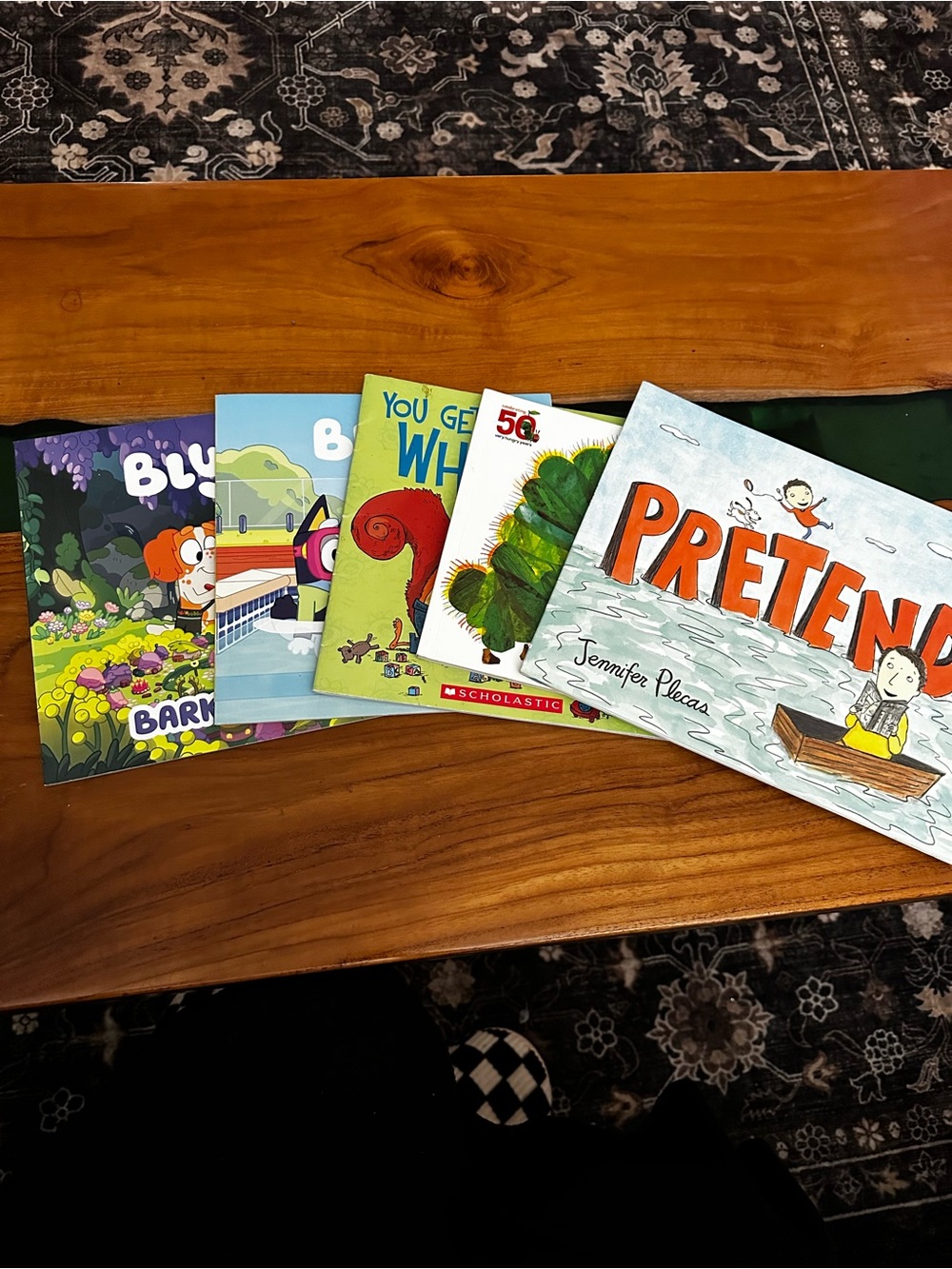 Book bundle! BLUEY PRETEND CATERPILLAR FUNNY MANNERS